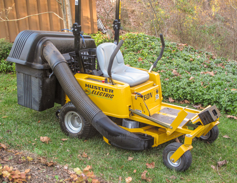 Used baggers for hustler riding mowers