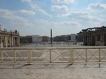 The view from St Peters into the Plaza