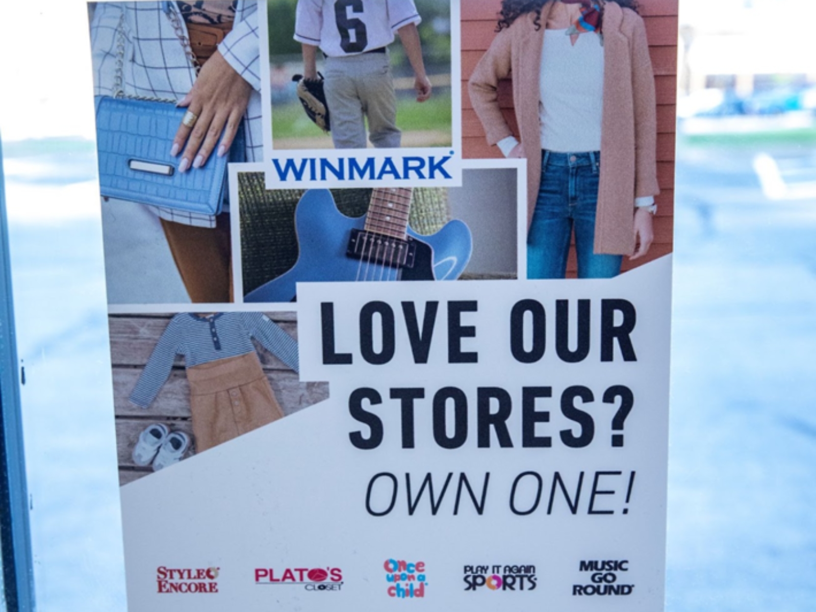 love our stores? own one! winmark franchising flier 