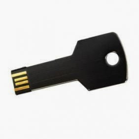  High Quality 4 GB Metal Key Shape USB Flash Memory Drive