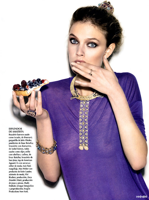Constance Jablonski - Vogue Latin America - December 2011
