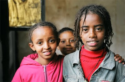 Ethiopian children. Photo credit Graham Peebles.