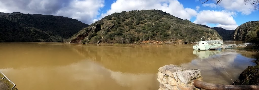 Las tres presas en trail