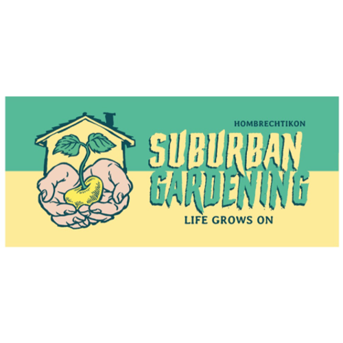 Suburban gardening Urban Garden Growshop logo