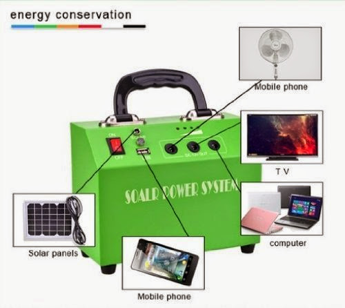  Portable Power Supply,emergency Light,solar System