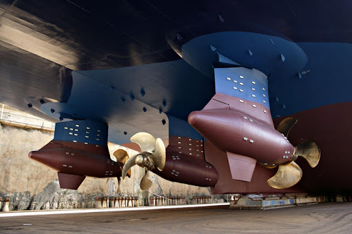 Tìm hiểu về Chân vịt bầu xoay (Azimuth thruster/Azimuth propulsion system) Freedom_of_the_Seas_Azipod