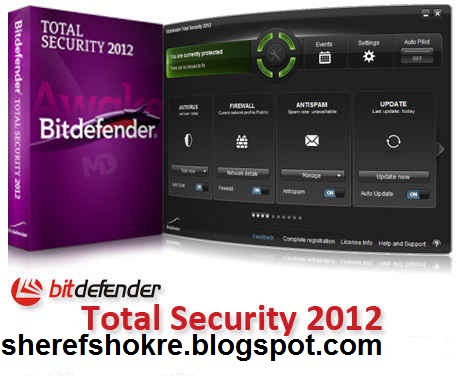 	 تحميل اقوى برنامج انتى فيرس BitDefender Total Security 2012 كامل مجانى اخر اصدار تقييم الموضوع: 1 تصويتات, المعدل 5.00.  BitDefender_Total_Security_2012.15.0.27.312_Final_www.MihanDownload
