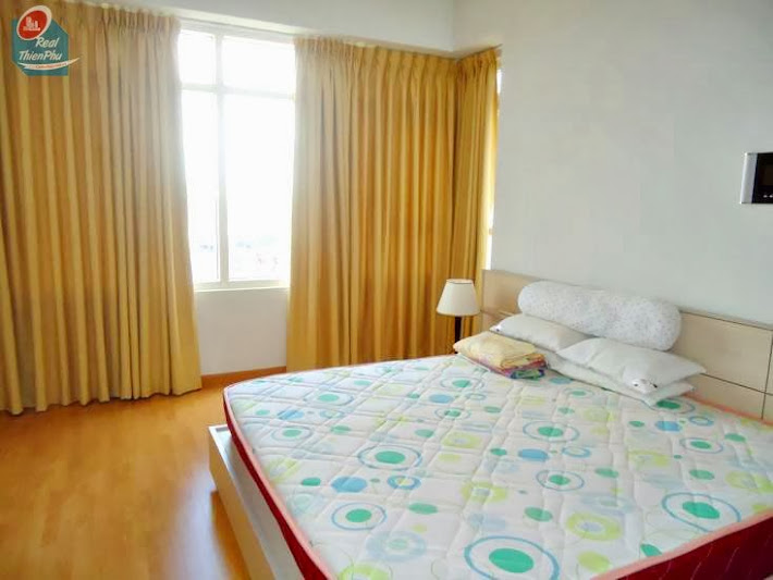 0939506439 - Gần cầu Thủ Thiêm cho thuê căn hộ Saigon Pearl 90m2,... Phong-ngu-SG-Pearl-21