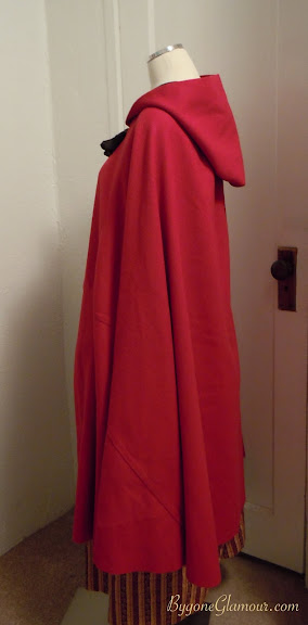 My Reproduction Red Wool Cloak