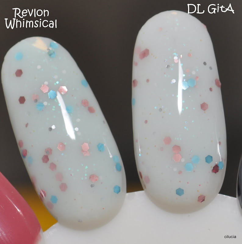 Spaz & Squee: Revlon Whimsical (and comparison to DL GitA)