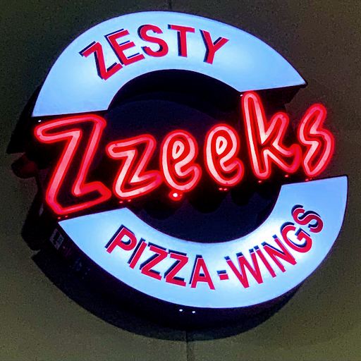 Zesty Zzeeks Pizza & Wings logo