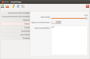 Unsettings u otra posibilidad de personalizar Ubuntu y Unity