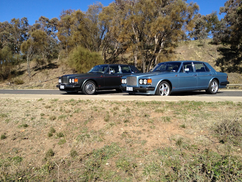 BENTLEY SPOTTING Twin Turbo R's in Canberra