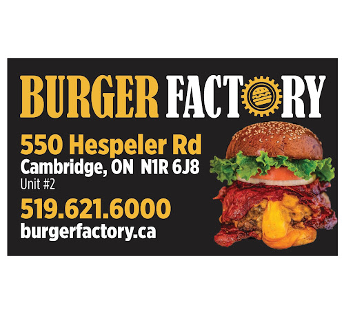 Burger Factory Cambridge logo