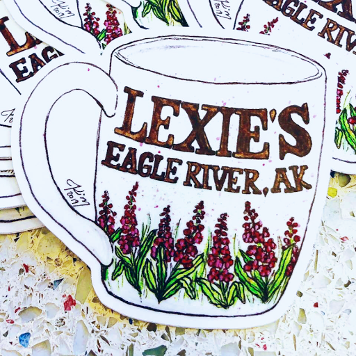 Lexie's Cafe and Coffee logo