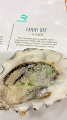 Fanny Bay oyster (paired with Louis Latour Duet Chardonnay-Viognier)