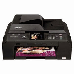  Brother MFC-J5910DW Wireless All-in-One Inkjet Printer, Copy/Fax/Print/Scan