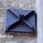 Plaque d'ancrage soudée à Ripacandida (Italie)
