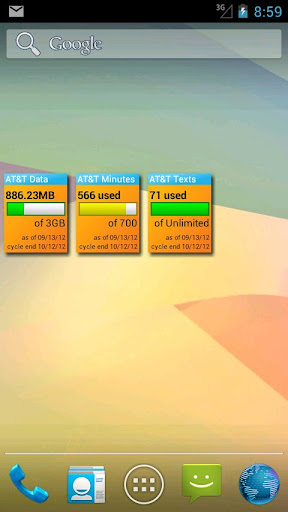 AT&T Usage Widgets apk