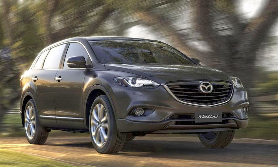 The 2013 Mazda CX-9 uses the company's Kodo design language