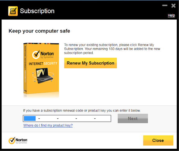 Norton Internet security 2013