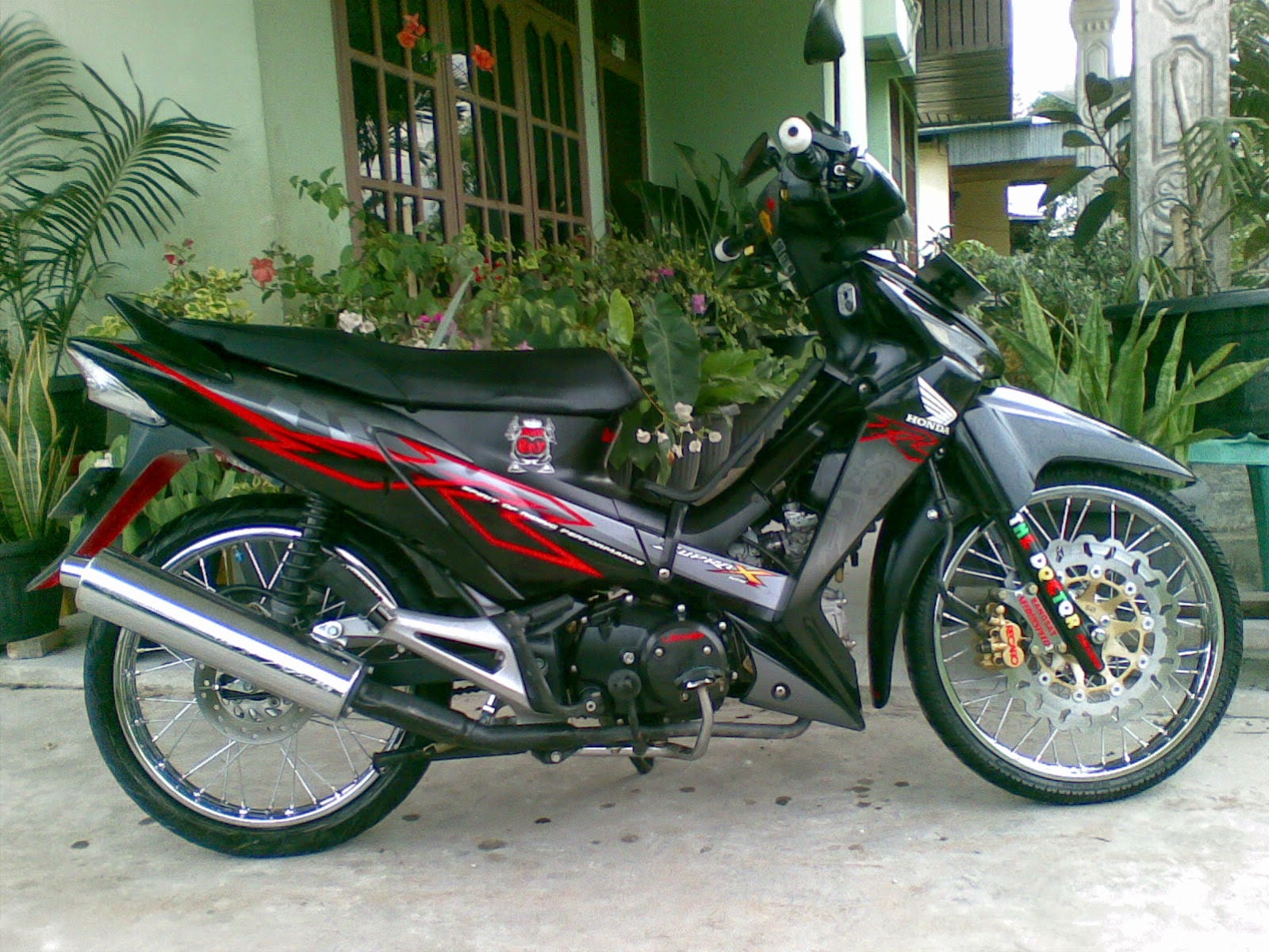 Modifikasi Supra X 125 D Standar