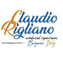 Claudio Rigliano riparazione e restauro strumenti musicali a fiato specializzato nei legni. logo
