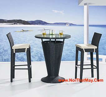 Outdoor Wicker Bar Set Minh Thy 812