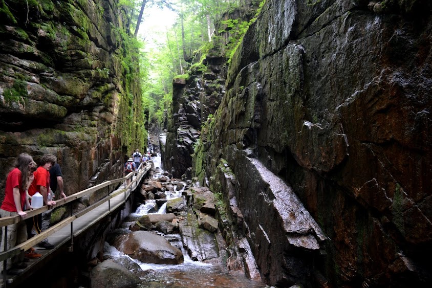 Ущелье Флюм, Нью-Гэмпшир (Flume Gorge, NH)