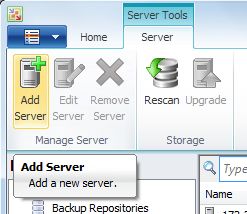 Agregar servidor ESXi a Veeam Backup & Replication