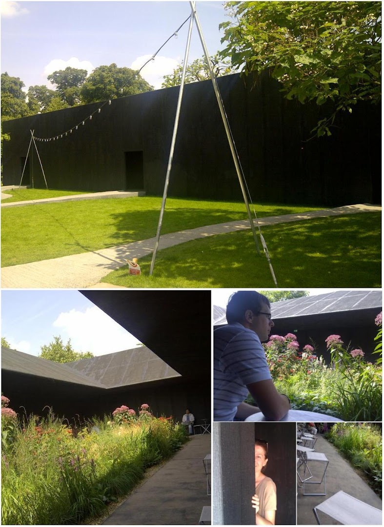 SERPENTINE GALLERY PAVILION 2011 BY PETER ZUMTHOR with PIET OUDOLF's GARDEN
