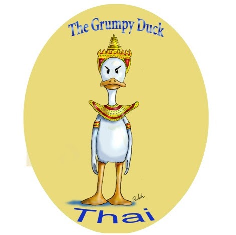 The Grumpy Duck Thai logo