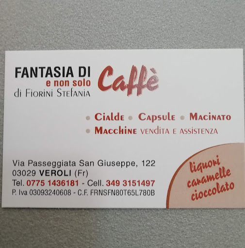 Fantasia di caffè e non solo......