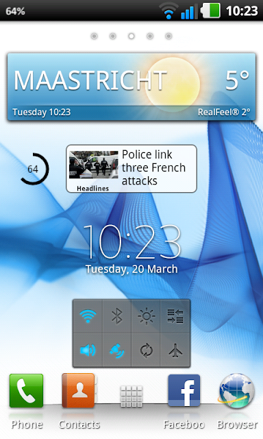 launcher - XPERIA S Home Launcher with Settings | 0.9.2c | 20.10.2012 Shot_1