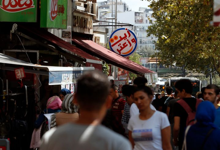 Istanbul's Aksaray district is an important meeting point for human traffickers and refugees.