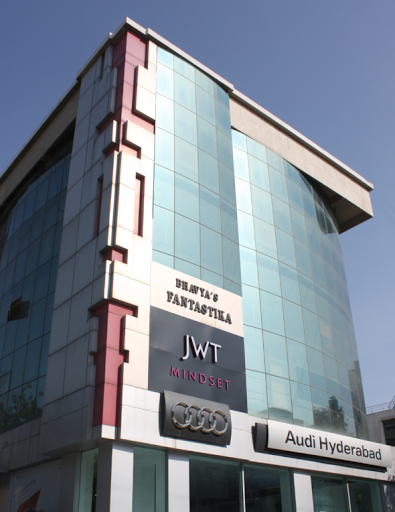 JWT Mindset Advertising Pvt Ltd, (Above Audi Showroom), 101, Rd Number 12, Anand Banjara Colony, Banjara Hills, Hyderabad, Telangana 500034, India, Marketing_Agency, state TS