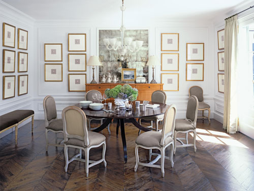 beachy dining room