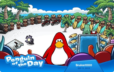 Club Penguin Blog: Penguin of the Day: Bruins1000