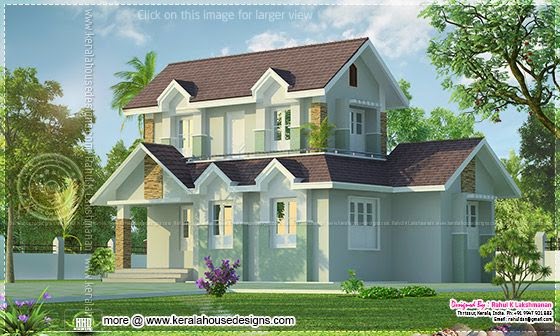 House 3D view