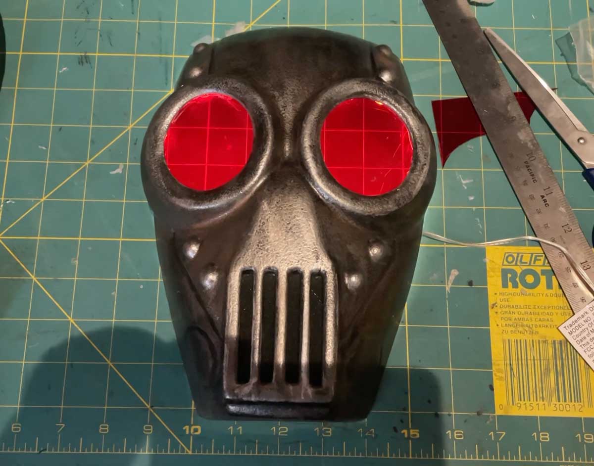 adding red lenses and lights