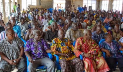 Community Meets In Support Of Ayitepa Wind Farm In Ghana
