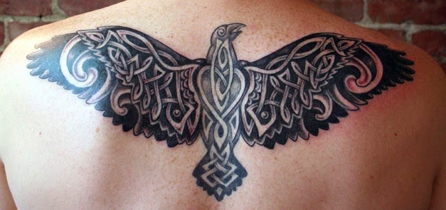 tribal eagle tattoo designs