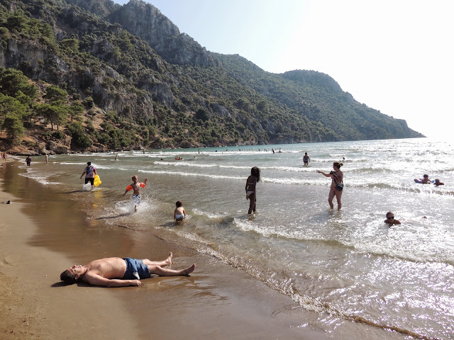 Tumbas Licias En Dalyan Y Playa De Itzuzu - Costa Licia De Turquía. Vacaciones Entre Ruinas Y Mar Azul (4)