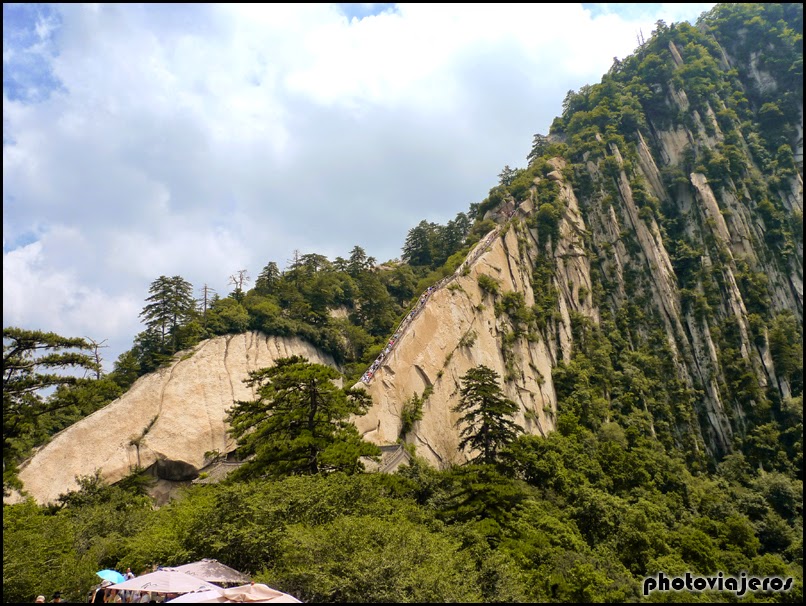 Montaña sagrada de Huashan
