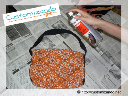 Impermeabilizando bolsas de tecido com Impermax