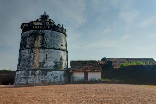 Light House Aguada, Aguada - Siolim Rd, Sinquerium, Candolim, Aguada Fort Area, Goa, 403515, India, Lighthouse, state GA