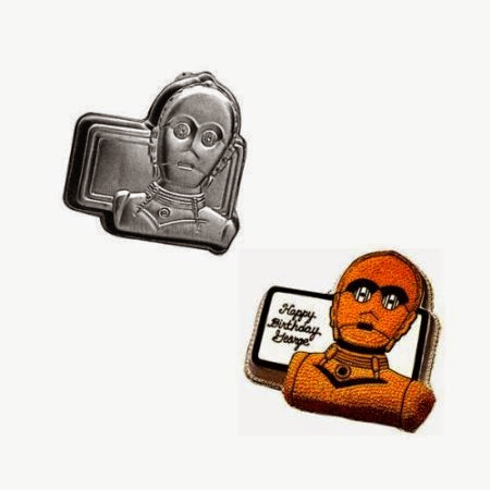  Wilton C-3PO Star Wars Cake Pan (502-2197, 1983)