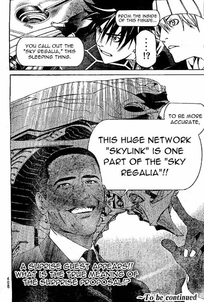 Barack Obama apareció en un anime y eso no es todo Obama310