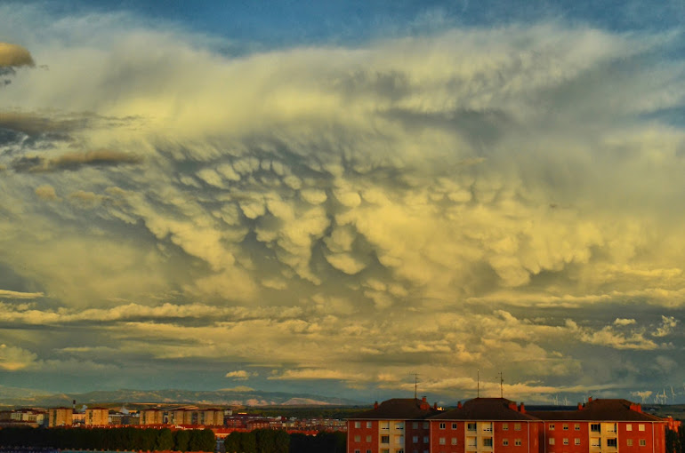 Los mammatus, las nubes mastodónticas