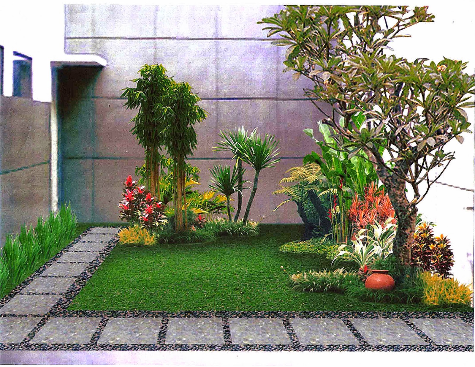 Contoh Taman Untuk Rumah Minimalis Gallery Taman Minimalis